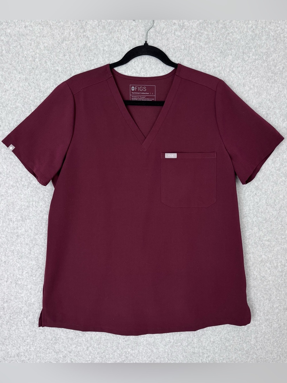 Figs Scrub Top Women Large Catarina Technical Medical Nurse Dental FW1000 PO2911